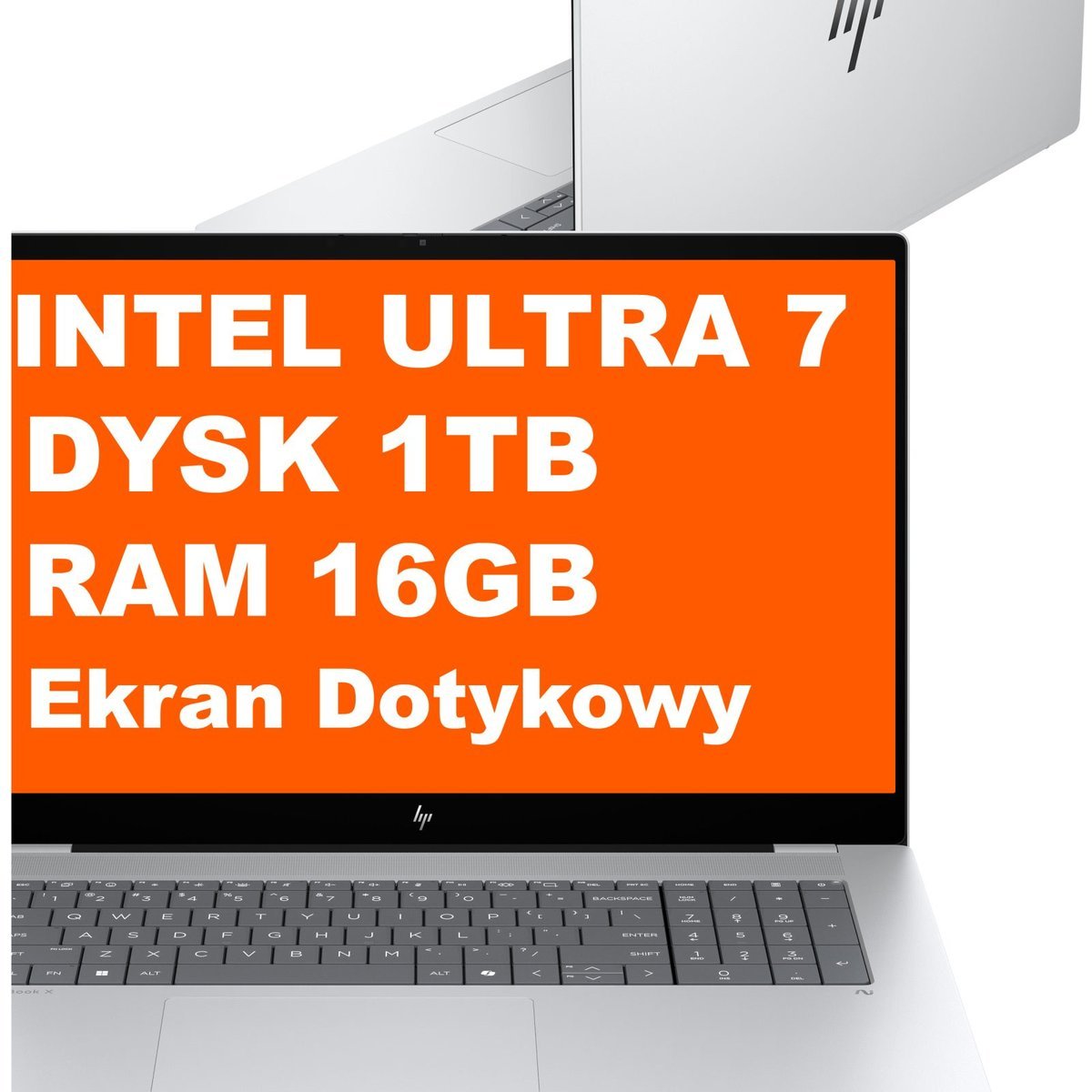HP OmniBook X 17-dd0013dx / B5UH5UA / Intel Ultra 7 / 16GB / 1TB / Intel Arc / FullHD / Dotyk / Win 11 / Srebrny