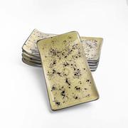 Talerze - Fine Dine TALERZ SERWINGOWY OLIVE 21,5 x 12 cm PORCELANA EARTH COLOURS - miniaturka - grafika 1