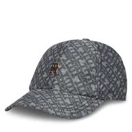 Czapki damskie - Czapka z daszkiem Tommy Hilfiger Monogram AW0AW17139 Granatowy - miniaturka - grafika 1
