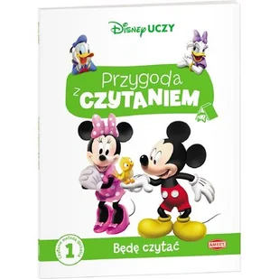 Disney uczy Przygoda z Czytaniem Będę czytać - Literatura popularno naukowa dla młodzieży - miniaturka - grafika 1