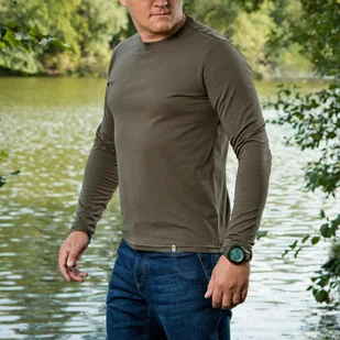 M-Tac - Koszulka z długim rękawem - Dark Olive - 20067048 - Odzież taktyczna i umundurowanie - miniaturka - grafika 6
