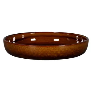 PORCELANA RAK STONE Talerz głęboki 24 cm bursztynowy - Talerze - miniaturka - grafika 1