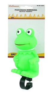 Dzwonek Piszczałka Trąbka Rowerowa Żaba dla Dzieci - Dzwonki do roweru - miniaturka - grafika 1
