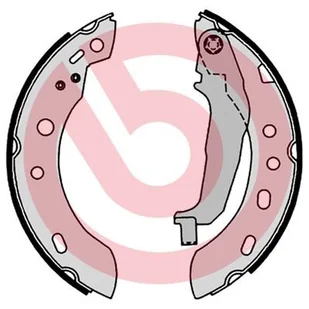 Zestaw szczęk hamulcowych Brembo S 56 551 - Układ hamulcowy - akcesoria - miniaturka - grafika 1