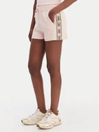 Spodenki damskie - Guess Szorty sportowe V3GD13 KB3P2 Różowy Regular Fit - miniaturka - grafika 1