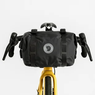 Torba na kierownicę Fjallraven Hoja Handlebar Rolltop - black - Torby sportowe - miniaturka - grafika 1
