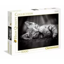 Clementoni 1000 elementów High Quality Kitty - Puzzle - miniaturka - grafika 1