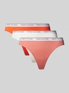 Majtki damskie - Stringi z paskiem z logo w zestawie 3 szt. model ‘PREMIUM ESSENTIALS’ - miniaturka - grafika 1