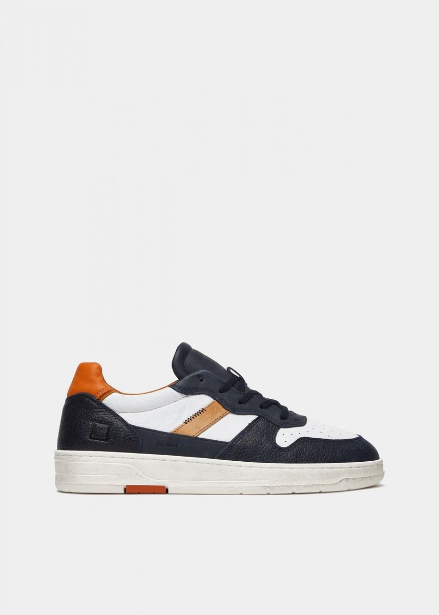 sneakers uomo date m391-c2-nt-wl court 2.0 white/blue