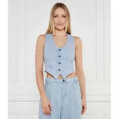 Kamizelki damskie - Liu Jo Kamizelka | Slim Fit - miniaturka - grafika 1