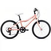 Rowery - Rower Romet Jolene KID 1 20 R10 2024 koral-biał - miniaturka - grafika 1