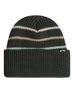 Billabong Czapka Sigle Beanie Green One Size - Czapki damskie - miniaturka - grafika 1