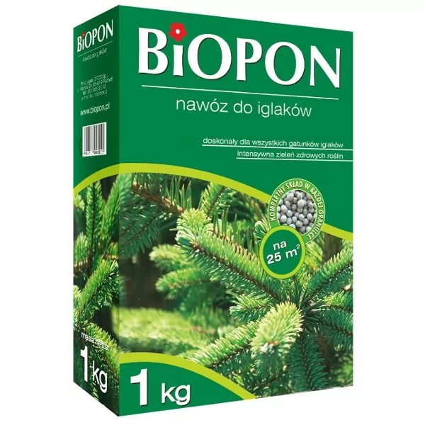 Biopon Nawóz do iglaków, karton 1kg, marki