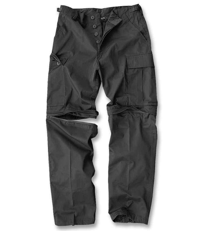 spodnie bojówki ZIP-OFF FELDHOSE TYP BDU SCHWARZ-M