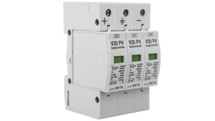 Obo BETTERMANN Ogranicznik przepięć PV 1000V DC Typ 2 C 3P 20kA 4kV V20-C 3-PH-1000 5094608 5094608 - Bezpieczniki elektryczne - miniaturka - grafika 2