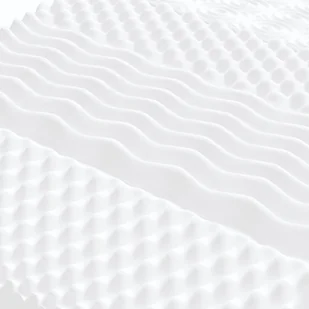 Sofa rozsuwana z materacami, czarna, 90x190 cm, aksamit Lumarko! - Łóżka - miniaturka - grafika 11