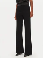 Spodnie damskie - Imperial Spodnie materiałowe P5E7IAW Czarny Flare Fit - miniaturka - grafika 1