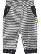 Spodenki dla niemowląt - Steiff Spodnie dresowe w kolorze czarnym - miniaturka - grafika 1