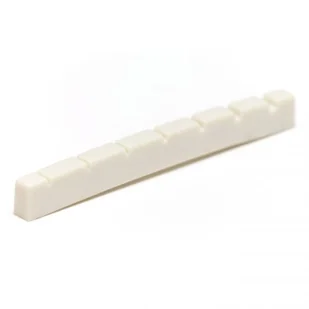 Graphtech Graphtech PQ-5700-00 - Strat Style Nut, Curved Bottom, Slotted, 7-strun, siodełko do gitary elektrycznej - Inne akcesoria gitarowe - miniaturka - grafika 1