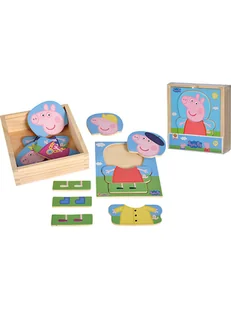 Peppa Pig 12-częściowe puzzle "Świnka Peppa" - 2+ - Puzzle - miniaturka - grafika 1