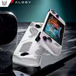 Etui do konsoli Asus Rog Ally Clear Case obudowa pokrowiec silikonowe nakładka Alogy przezroczyste - Części i akcesoria do laptopów - miniaturka - grafika 3