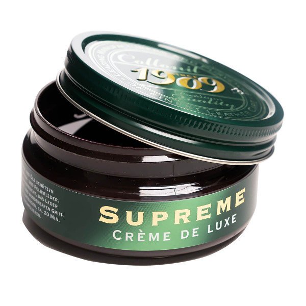 Krem do Skór Luksusowy Z Olejkami Ciemny Brąz 1909 Creme de Luxe Collonil