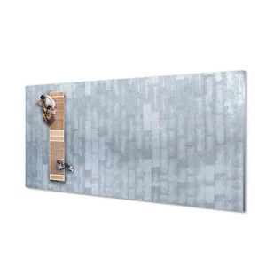 Nowoczesny lacobel z grafiką Człowiek 120x60 cm - Dekoracje domu - miniaturka - grafika 1