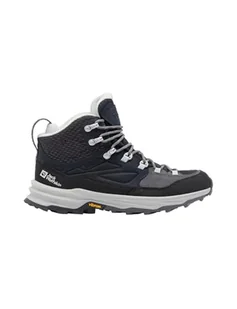 Jack Wolfskin CYROX Texapore Mid W damskie buty trekkingowe, grafitowe, 42 EU, szary (Graphite), 42 EU - Buty trekkingowe damskie - miniaturka - grafika 1