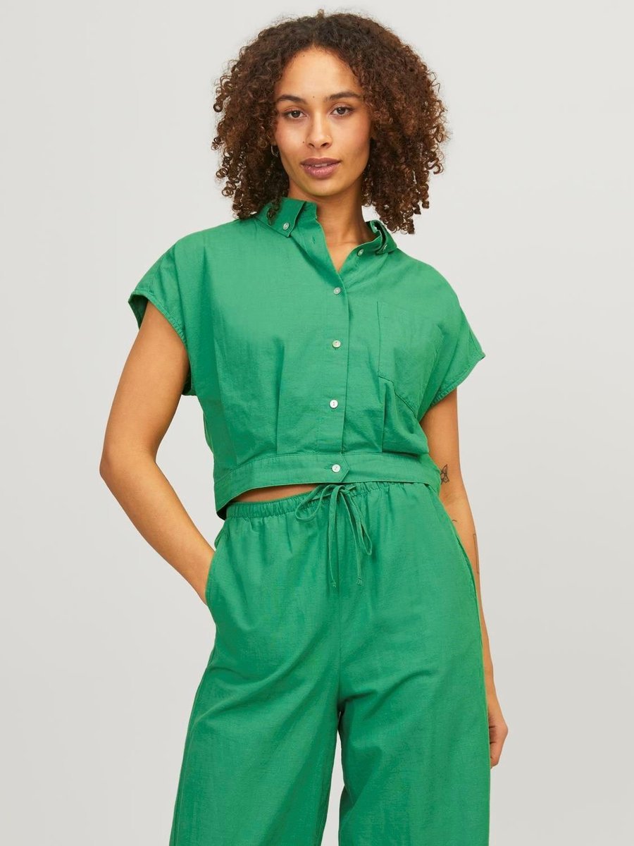 camicie donna jjxx 12225268 penny medium green