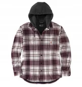 Koszule męskie - Koszula / Kurtka Carhartt Rugged Flex Flannel Fleece Lined - miniaturka - grafika 1