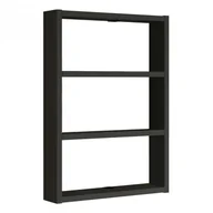 Półki do salonu - Półka kuchenna wisząca PERA czarna - miniaturka - grafika 1