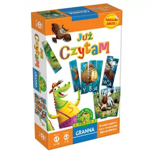 Granna Gra Już Czytam nowa edycja) - Zabawki interaktywne dla dzieci - miniaturka - grafika 2