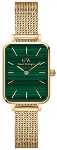 Zegarek Zegarek Daniel Wellington DW00100561 Quadro Pressed Evergold - Zegarki damskie - miniaturka - grafika 1