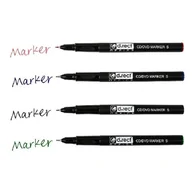 Markery permanentne - Marker foliopis/do CD 0,4-0,5mm S igłowa D.RECT 4 kolory /009436/ - miniaturka - grafika 1