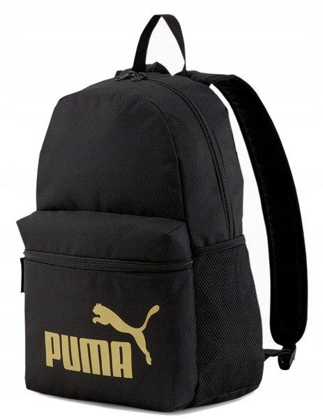 Puma Plecak Szkolny Ze Złotym Nadrukiem Do Szkoły