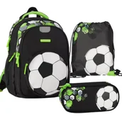 Zestawy szkolne - ZESTAW SZKOLNY 3-ELEMENTÓW FOOTBALL PIŁKA NOŻNA STARPAK - miniaturka - grafika 1