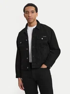 Kurtki męskie - Calvin Klein Jeans Kurtka jeansowa 90S Ck Classic LV04RF706G Czarny Regular Fit - miniaturka - grafika 1