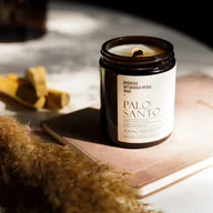 Świece - Bydgoska Wytwórnia Mydła Świeca sojowa Palo Santo 180ml - miniaturka - grafika 1