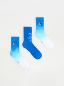 Skarpetki dla dzieci - Reserved - Skarpetki Sonic 3 pack - niebieski - miniaturka - grafika 1