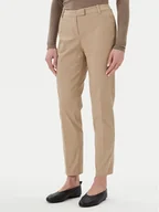 Spodnie damskie - Marc O'Polo Chinosy B01 0341 10059 Brązowy Slim Fit - miniaturka - grafika 1