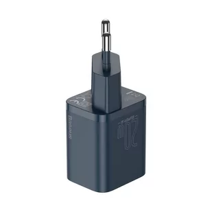 Baseus Super Si 1C szybka ładowarka USB Typ C 20W Power Delivery + kabel USB Typ C - Lightning 1m niebieski (TZCCSUP-B03) - Kable USB - miniaturka - grafika 3