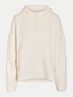 Bluzy damskie - Noisy May Polar Cozy 27030631 Écru Relaxed Fit - miniaturka - grafika 1