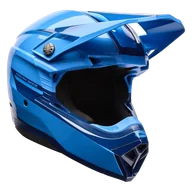 Kaski motocyklowe - Kask Cross BELL Moto-10 Mips Blaknący NiebieskiS - miniaturka - grafika 1