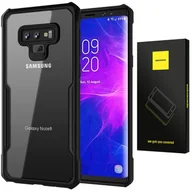 Etui i futerały do telefonów - Etui Pancerne Spacecae Beetle Przezroczyste Plecki Case Pokrowiec Obudowa Galaxy Note 9 Czarny - miniaturka - grafika 1