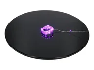 Pozostałe oświetlenie - Lampki LED zewnętrzne ŁEZKI 12V 5m 50LED  czerwone IP65 - miniaturka - grafika 1