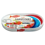 Konserwy i dania rybne - Graal SARDYNKI W SOSIE POMIDOROWYM GRAAL 110 G zakupy dla domu i biura! 38987327 - miniaturka - grafika 1