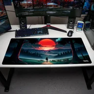 Podkładki pod mysz - Podkładka Tilt PODKŁADKA GAMINGOWA Adventure Road 90x40 TILT Antypoślizgowa Na biurko XL - miniaturka - grafika 1