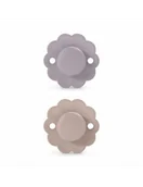 Smoczki uspokajające - Suavinex Smoczek fizjologiczny silikonowy SX Pro Wonder 6-18 m Mist lavender/Pale mauve - miniaturka - grafika 1