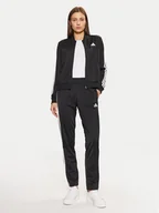 Dresy damskie - adidas Dres Essentials 3-Stripes JD5434 Czarny Regular Fit - miniaturka - grafika 1