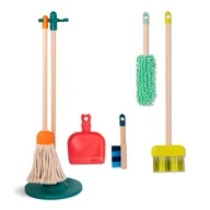 Zabawy w naśladowanie dorosłych - B. Toys : Clean ‘n’ Play – drewniany zestaw do sprzątania - miniaturka - grafika 1